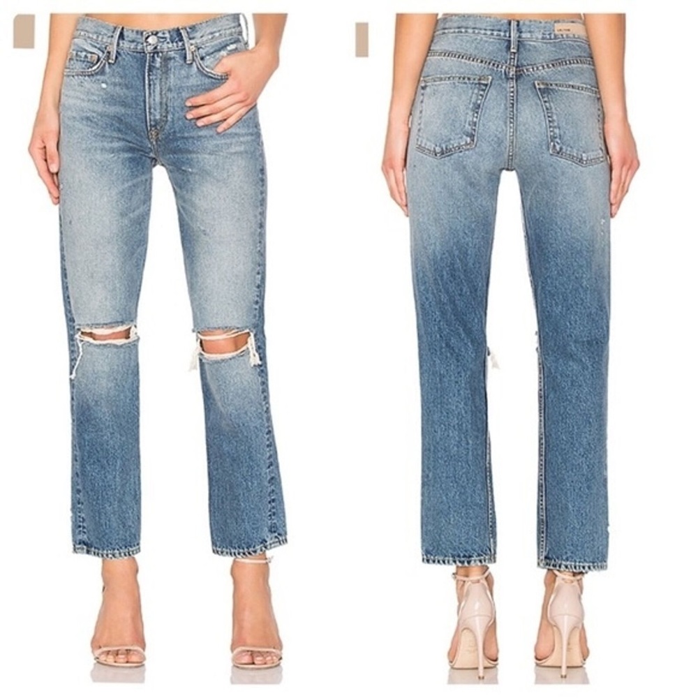 GRLFRND Jane jeans color ball of confusion
